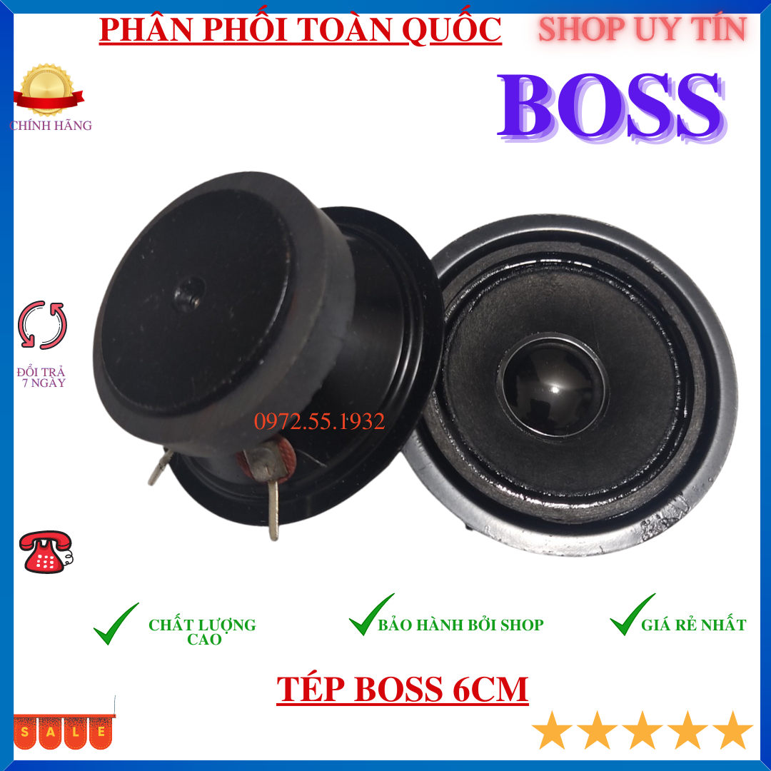 Loa treble BOS 8CM lớn hàng công ty  -2 CHIẾC