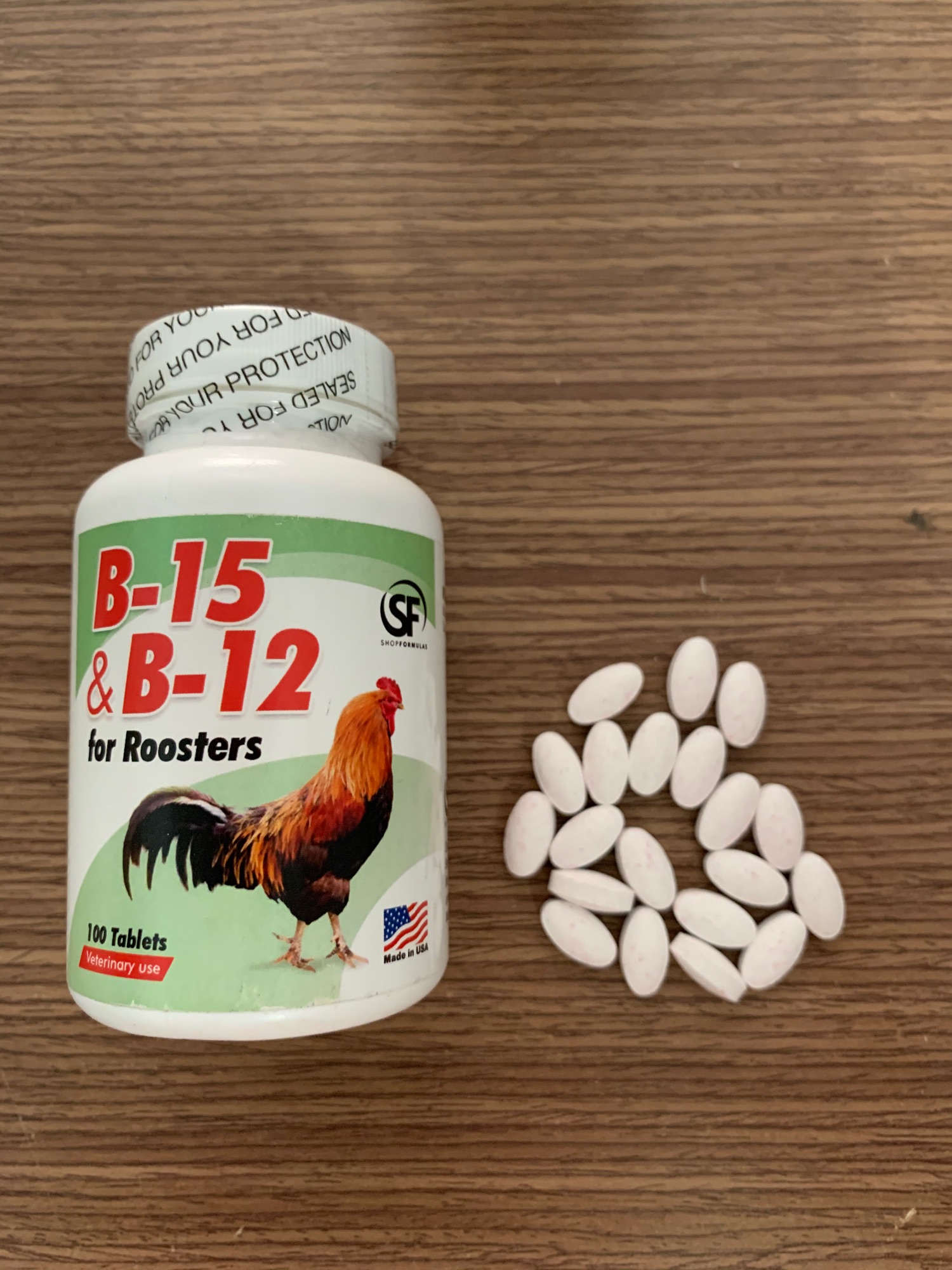Combo Gallomin + B15 & B12 SF ( bản mới ) cho gà chế độ đá