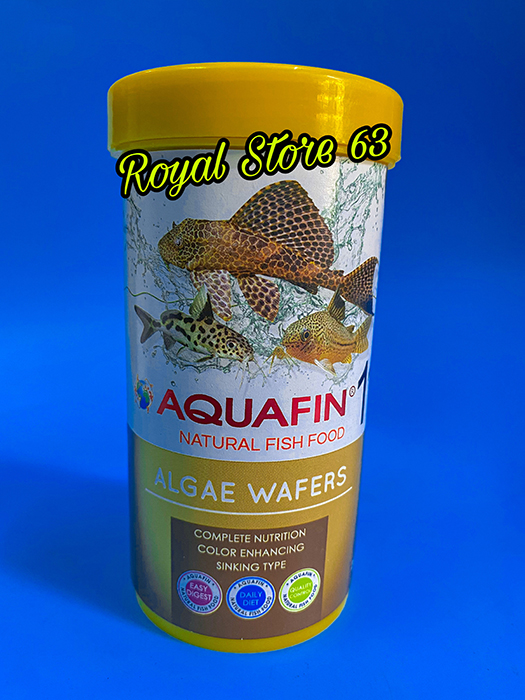 Algae Wafers Natural Fish Food Aquafin 11 thức ăn cho cá tầng đáy, lau kính, cá chuột
