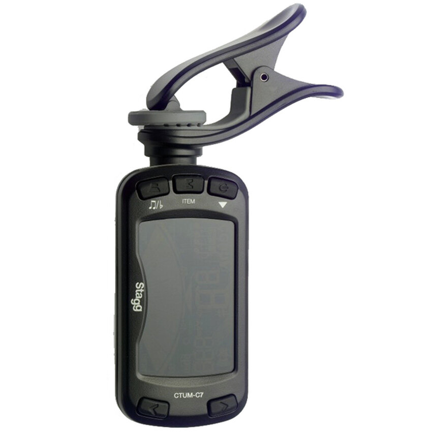 Stagg CTUM - C7 - Máy lên dây (Đen)