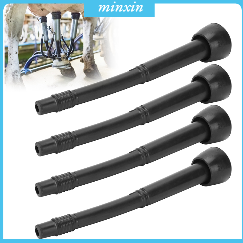 Milk Lining, Milking Machine Liner, 4PCS Safe for Cow Farm Goat Milking Machine