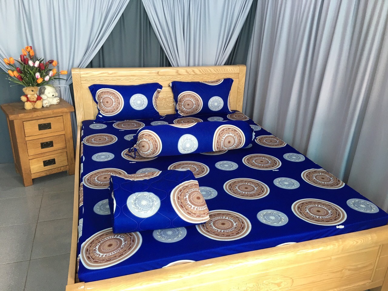 DRAP THUN HÀN MÁT LẠNH- DRAP GIƯỜNG CAO CẤP-DRAP BỌC NỆM-GRA TRÃI GIƯỜNG