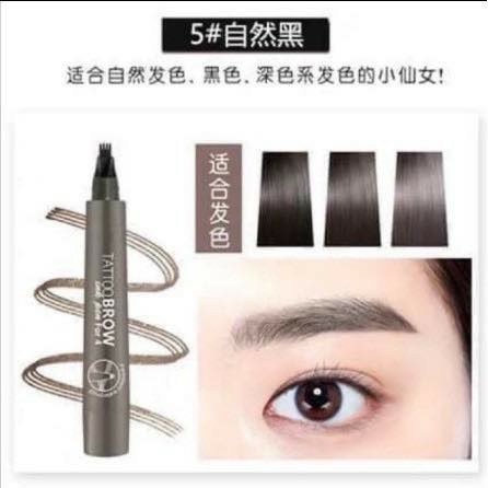 Bút chì kẻ lông mày phẩy sợi 4D loại mới