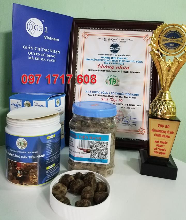 Tăng cân bằng thảo dược tự nhiên - VIP