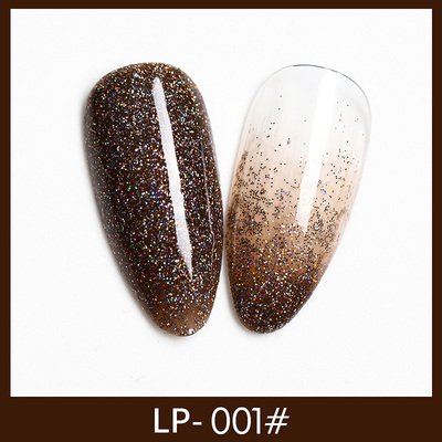 [HCM]Sơn gel AS - màu nhũ đen mã LP