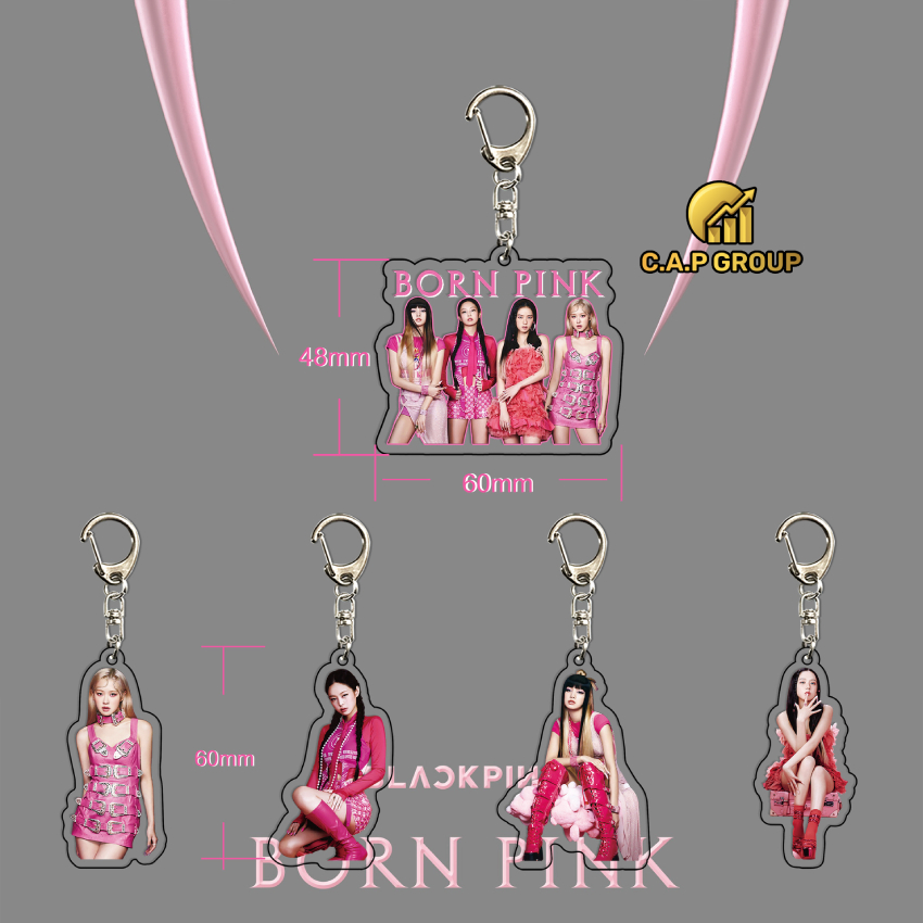 Keychains BLACKPINK born pink idol KPOP