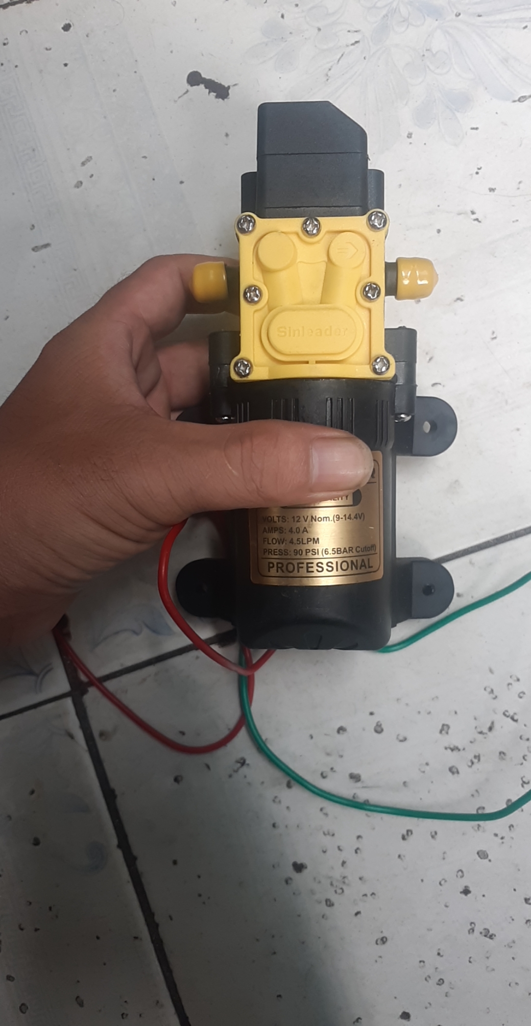 [HCM]Máy bơm đơn 12V  (Motor bình xịt điện).