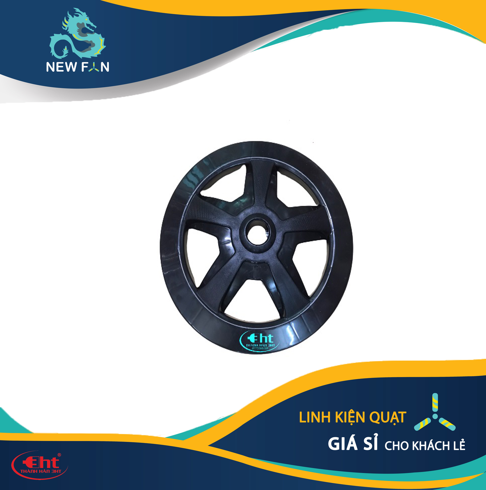 MÂM CHÂN + TRỤ QUẠT B4