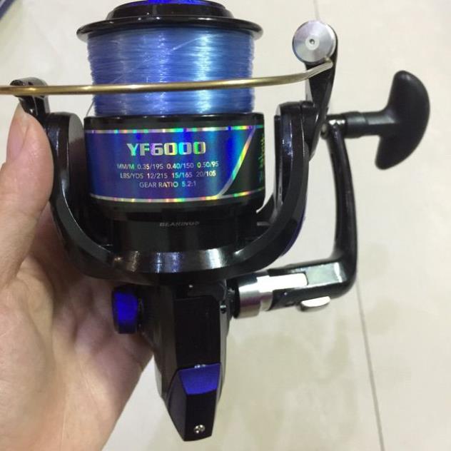 Máy câu cá YF có sẵn cước từ 4000 - 7000