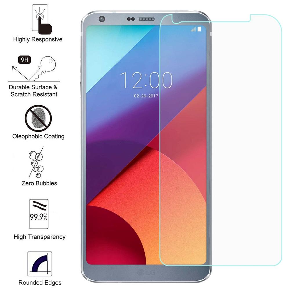 Kính cường lực trong suốt LG G6 (Kèm miếng lau)