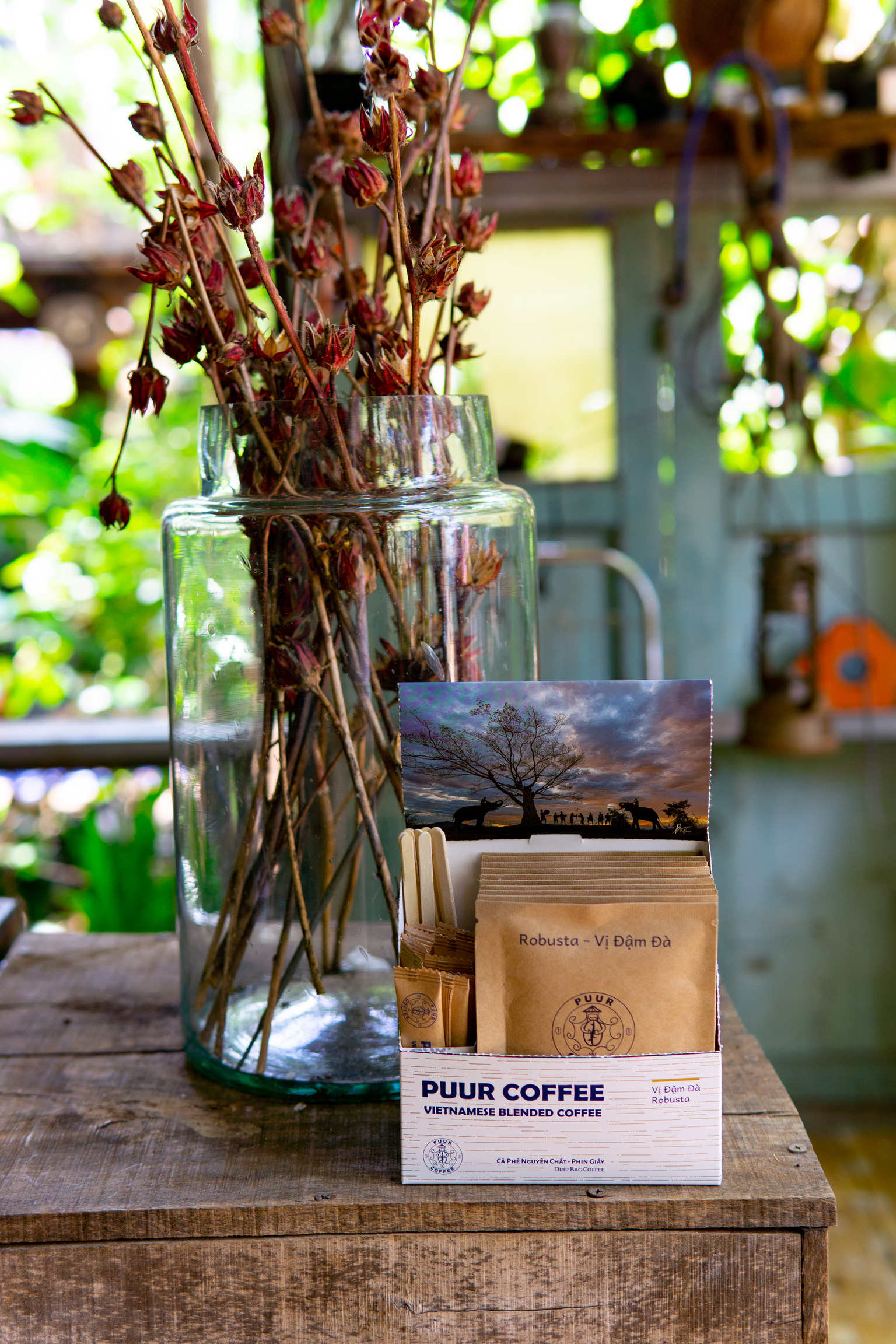 Cà Phê Phin Giấy/Cà Phê Túi Lọc Giấy Puur Coffee
