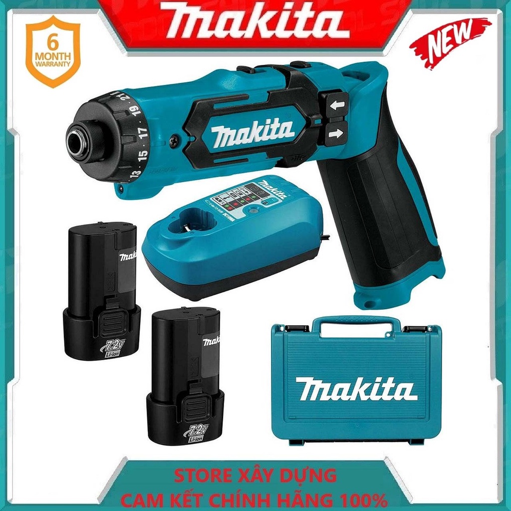 Máy vặn vít dùng pin 7.2v/1.5ah makita df012dse- hàng chính hãng
