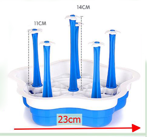APPA STORE Khay úp cốc chén hình hoa 2 lớp - T3A4