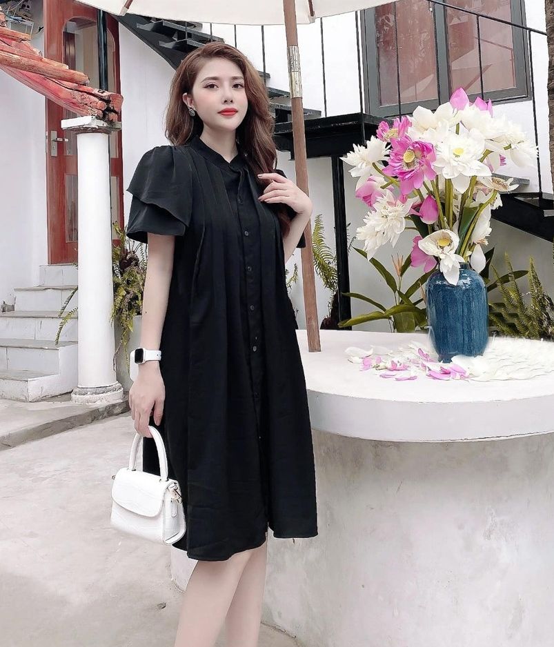 VÁY BẦU - ĐẦM BẦU MÙA HÈ THỜI TRANG CÔNG SỞ RỘNG RÃI THOẢI MÁI MÁT MẺ CHO MẸ BẦU