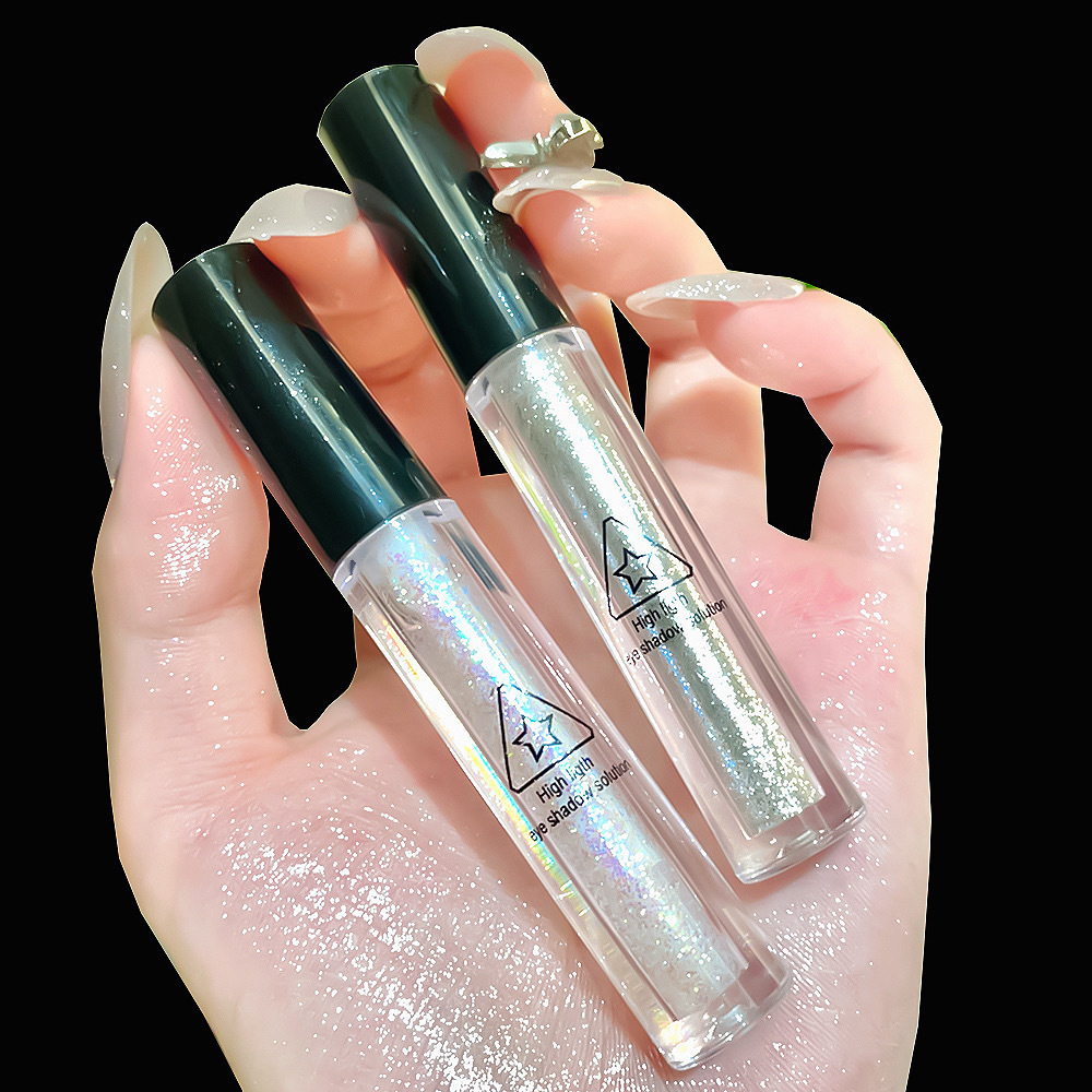 🔥 Chất lỏng Eyeshadow Chất lỏng Glitter Powder Sequin Lụa Ngọc trai Gloss và High Gloss YVETTERY