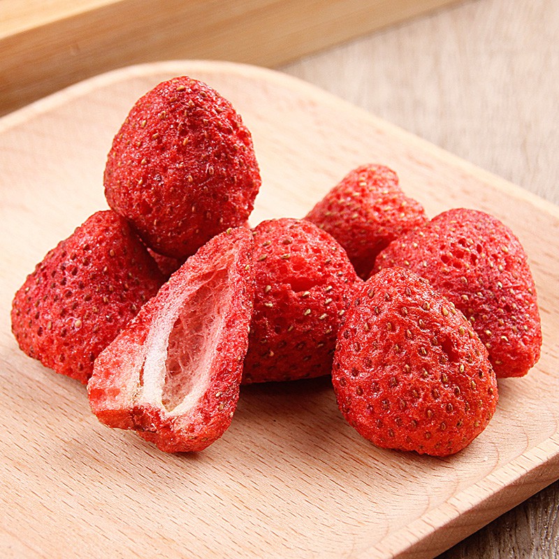 Dâu tây sấy giòn (Túi, Hộp 250g/ 500g/ 1kg)