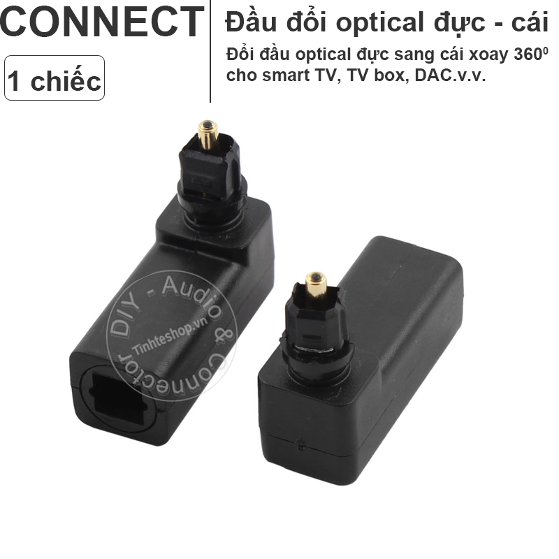 Optical digital audio converter to 3.5mm mini