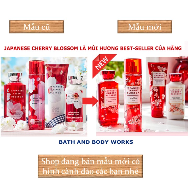 Bộ sản phẩm Japanese Cherry Blossom BBW