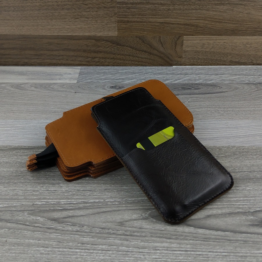 Bao Da Dây Rút samsung galaxy note 8 / note 9 Da Bò Sáp