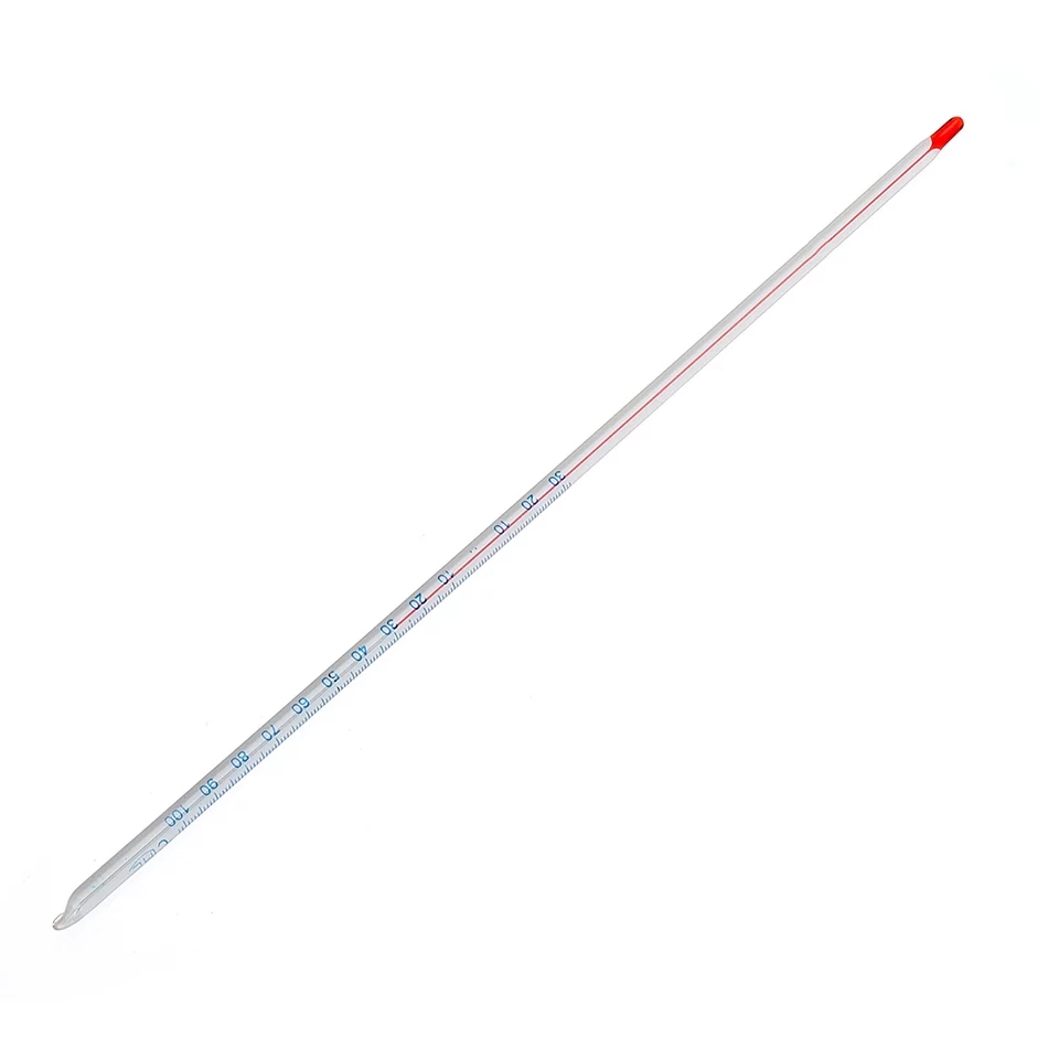 Nhiệt kế thủy ngân 0-100oC dài 30cm