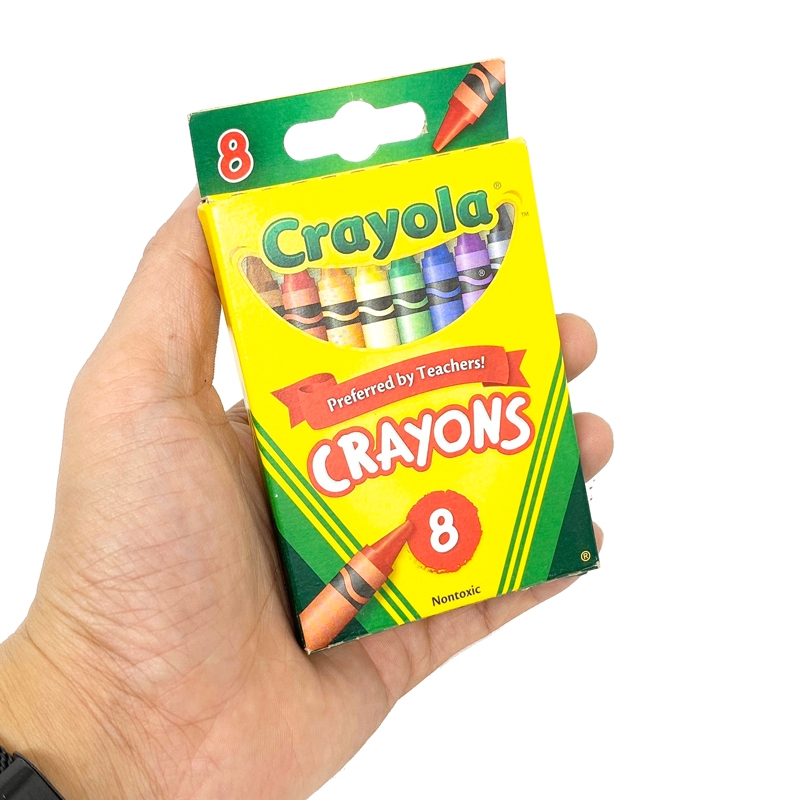 BÚT SÁP MÀU CRAYOLA 8/16/24/64 MÀU