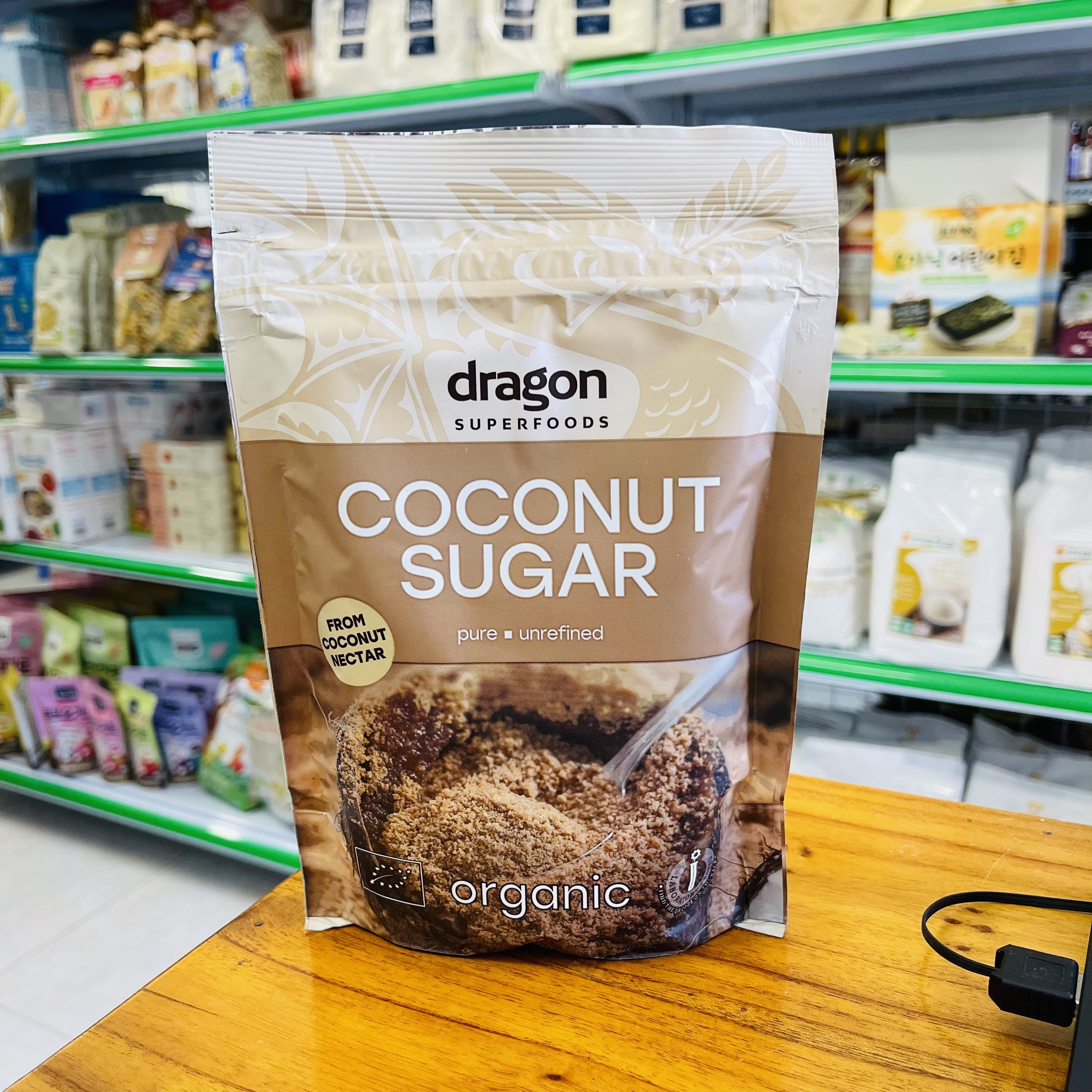 Đường Dừa Hữu Cơ 250g Dragon Superfood Organic Coconut Sugar