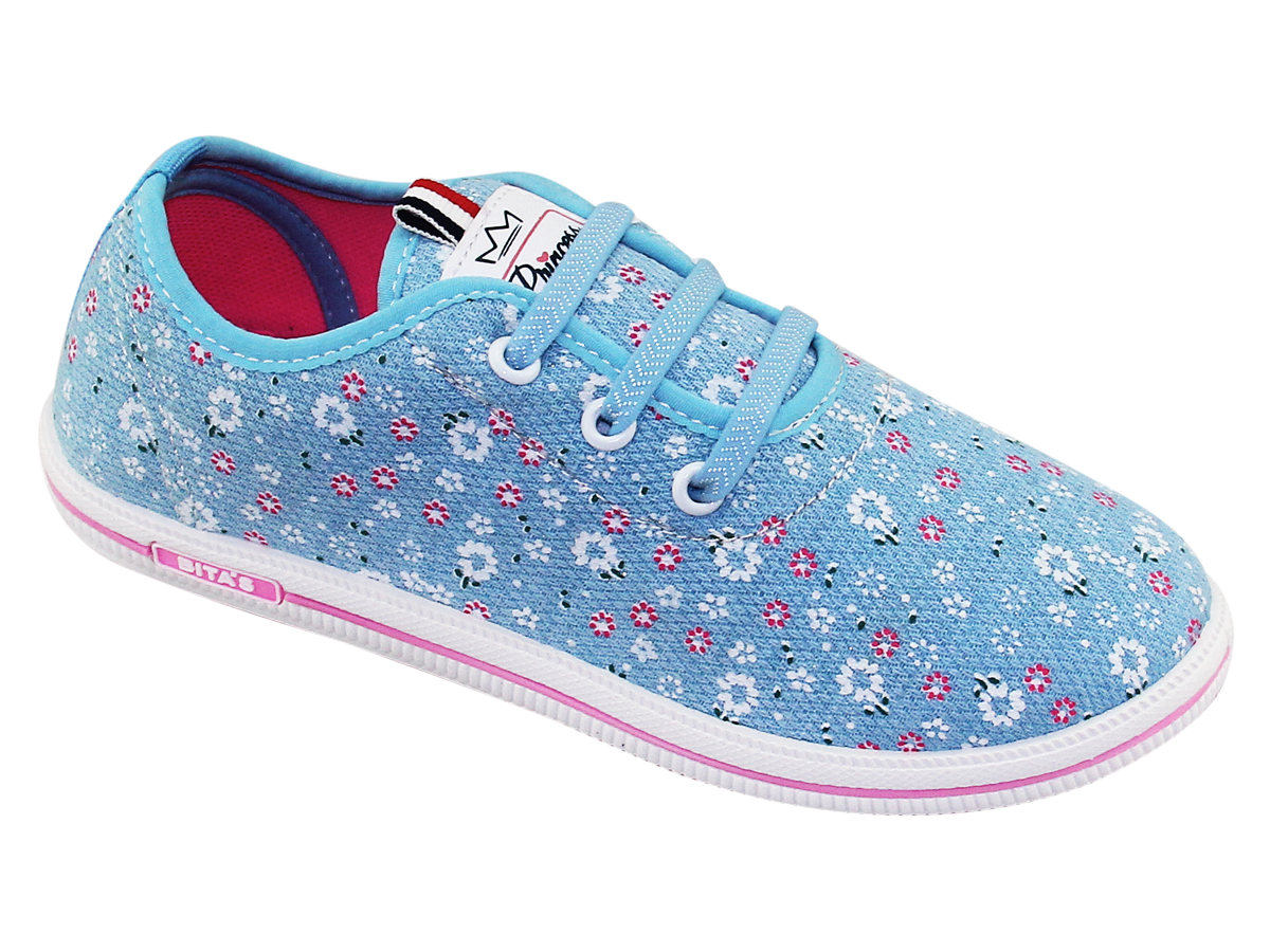 GIÀY THỂ THAO BÉ GÁI Bita's GVBG.97 (Hồng + Xanh biển + Xanh jean)