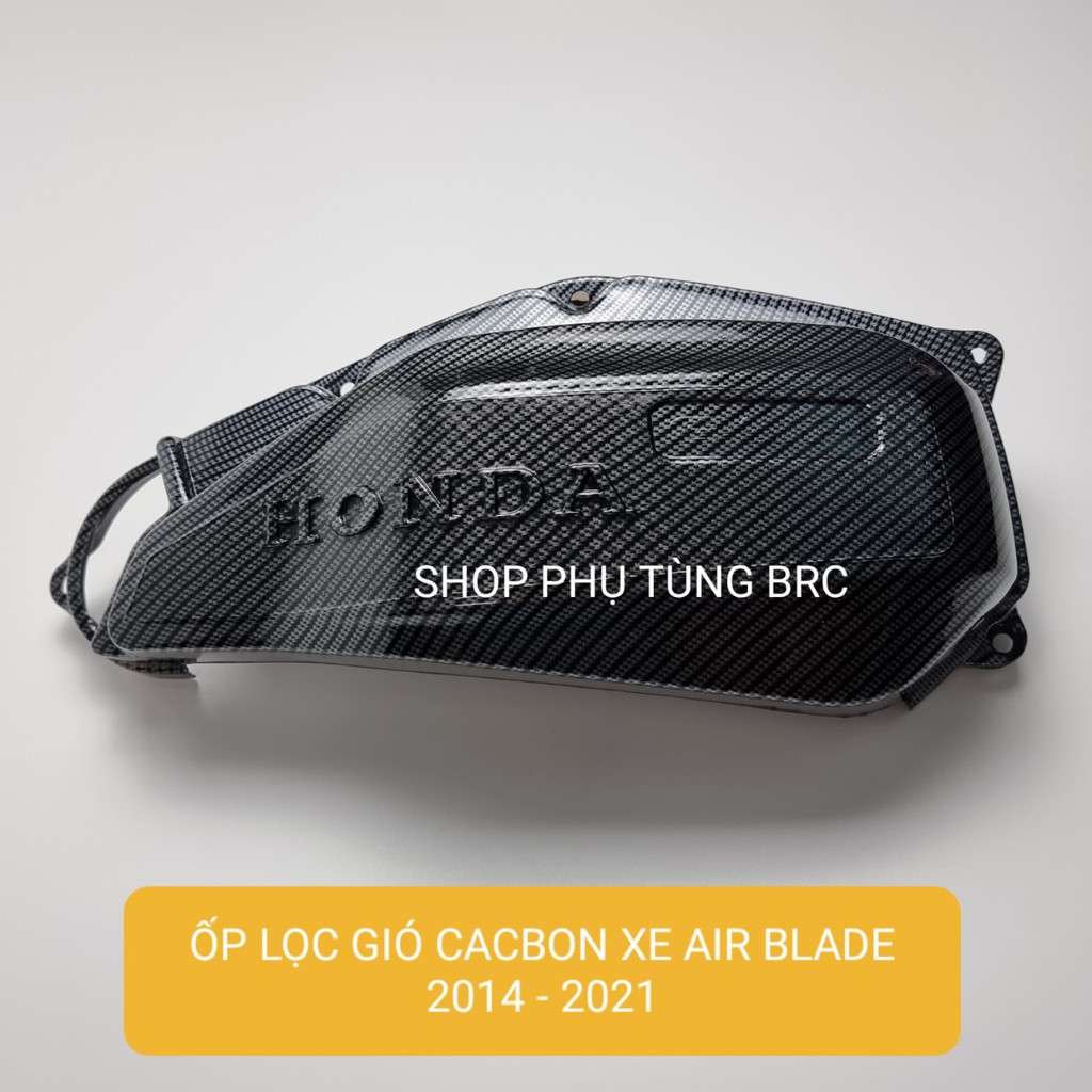 Ốp lọc gió ( pô e) phủ cacbon xe AIR BLADE 2014 - 2020