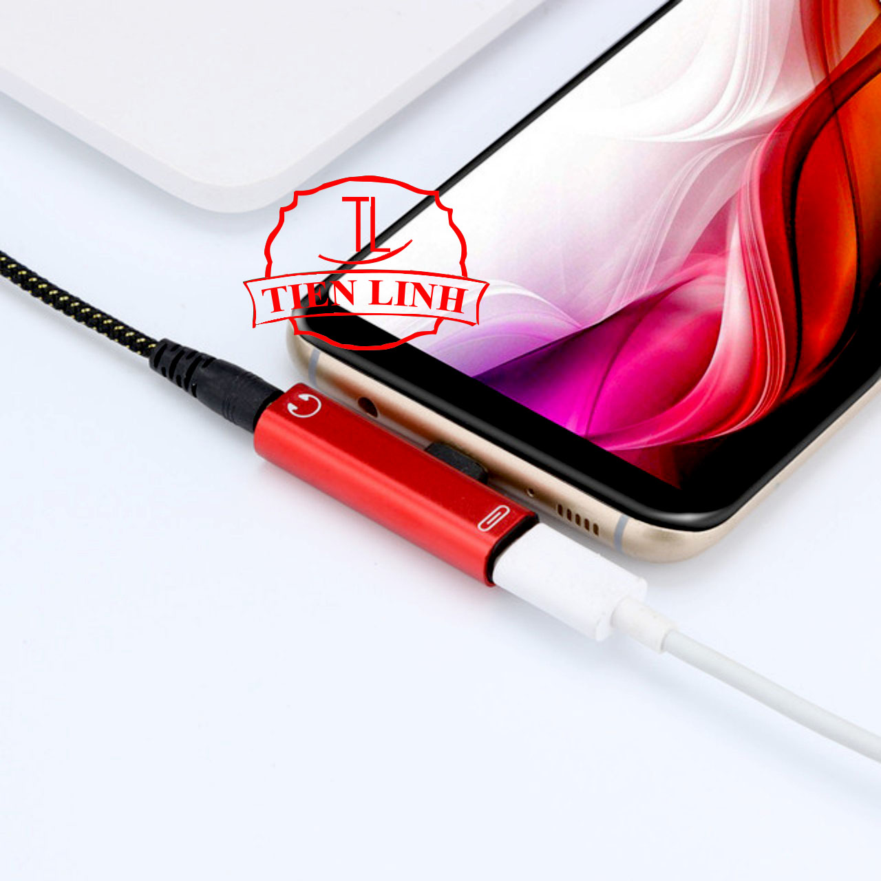 Type-C audio to 3.5mm earphone jack adapter and Type-C charging for Android Type C Huawei and Xiaomi series