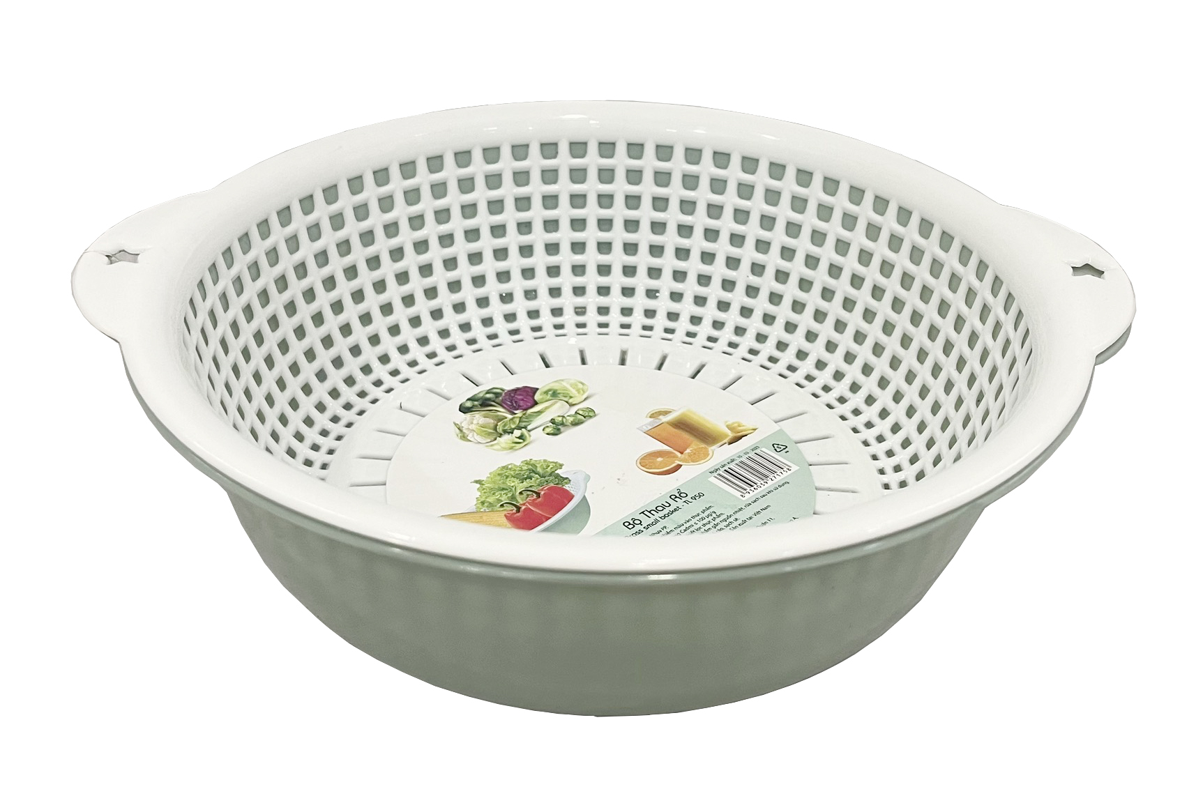 Bộ thau rổ tròn 25cm-TL950