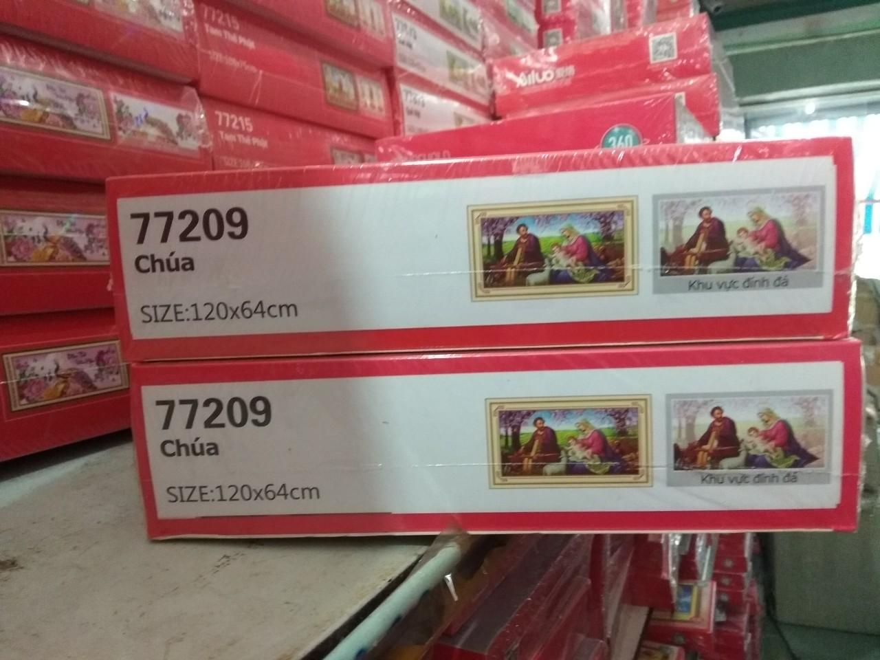 [HCM]Tranh đính đá gia đình chúa 77209