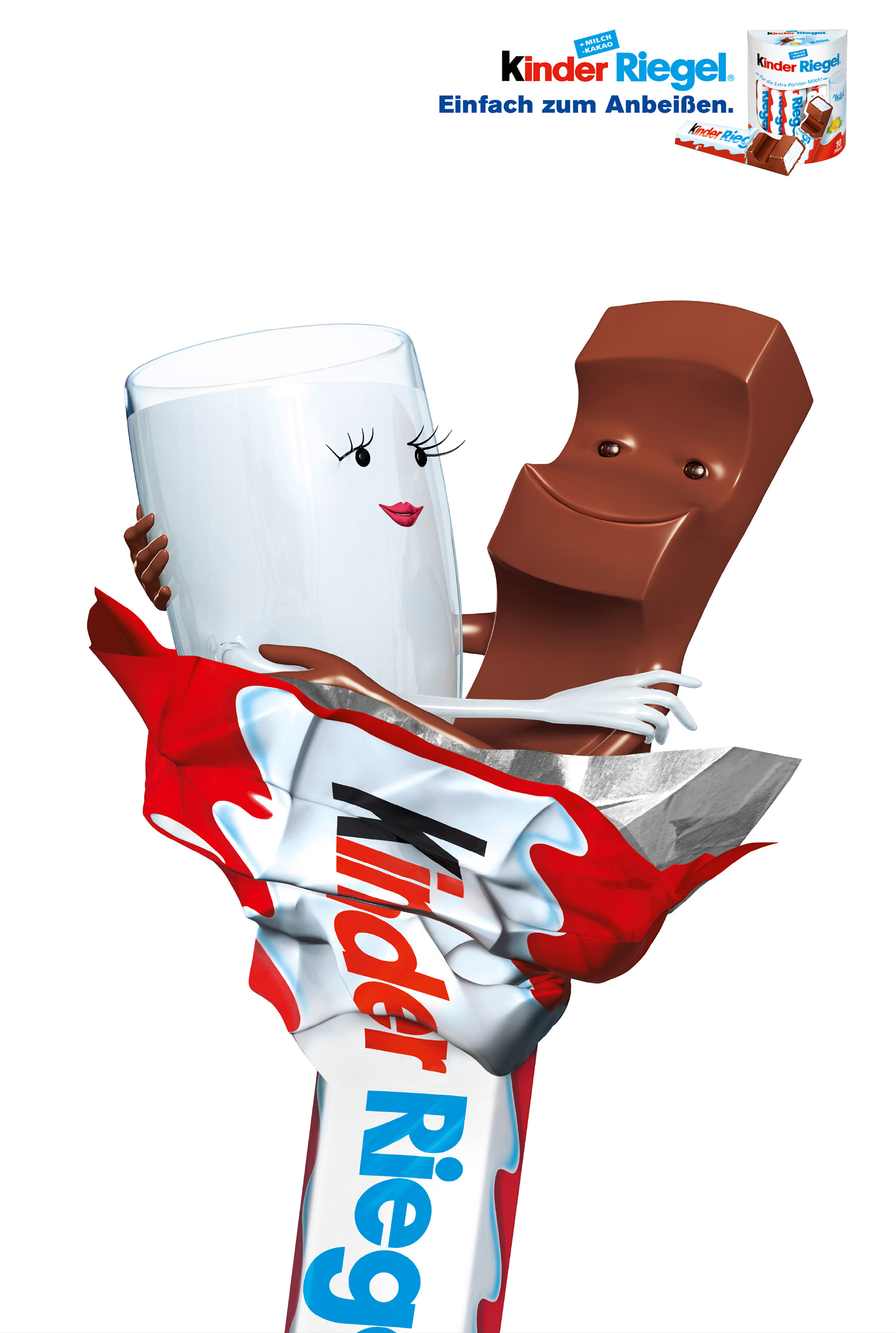 Socola Kinder Riegel nhân sữa thơm ngon- Đức