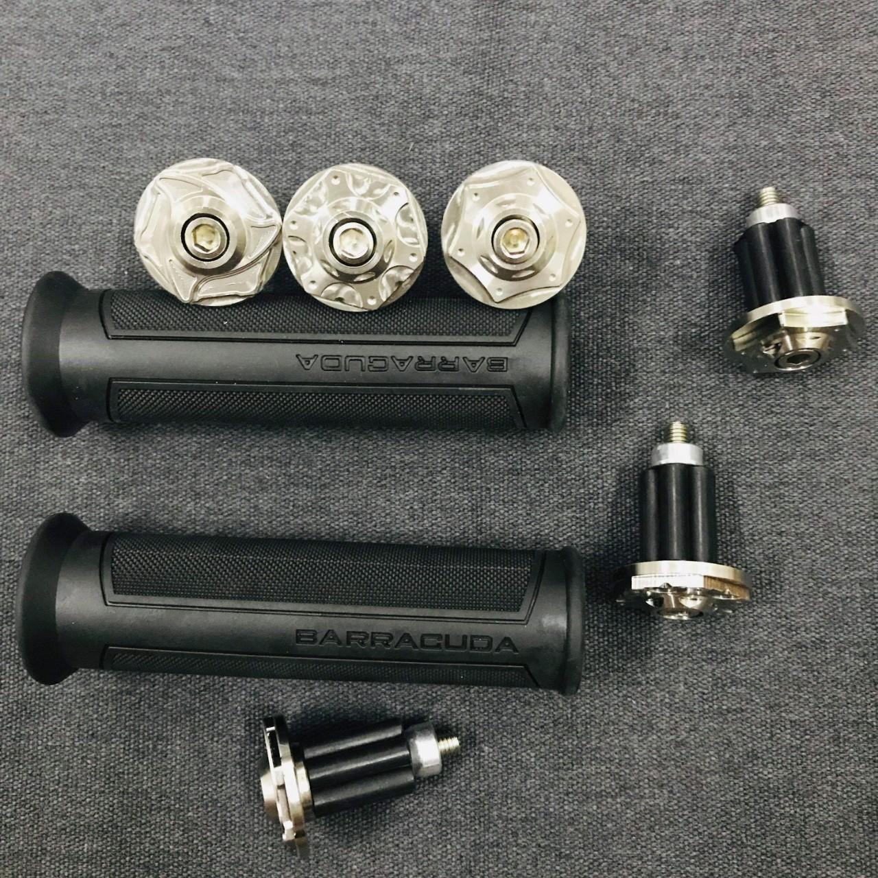 [HCM][BAO TAY KÈM GÙ] COMBO BAO TAY BARACUDA KÈM GÙ INOX LỤC GIÁC
