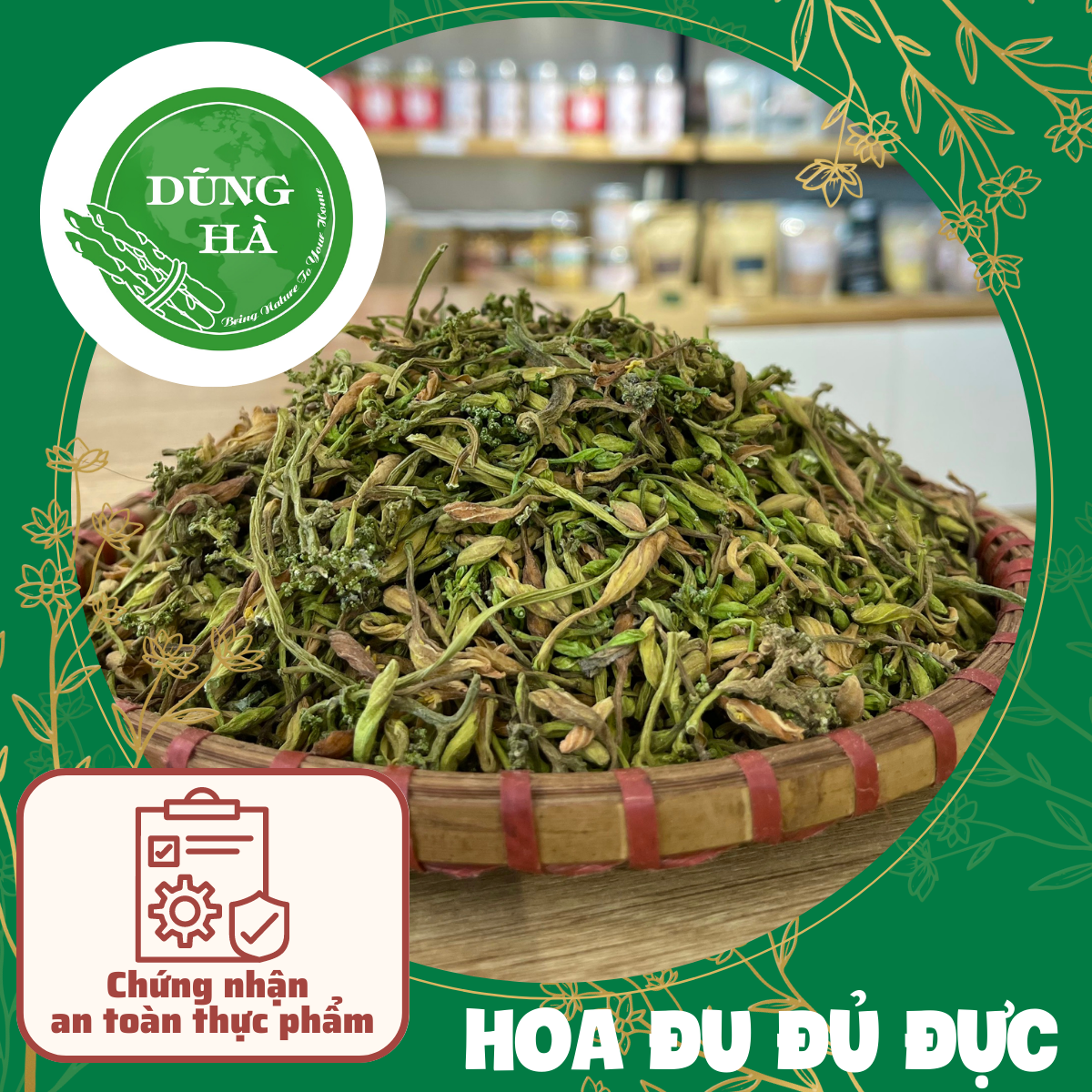 [Hàng cao cấpTẶNG LA HÁN KHI MUA ] Hoa đu đủ đực Tây Bắc sấy lạnh khô hương thơm tự nhiên loại thượng hạng