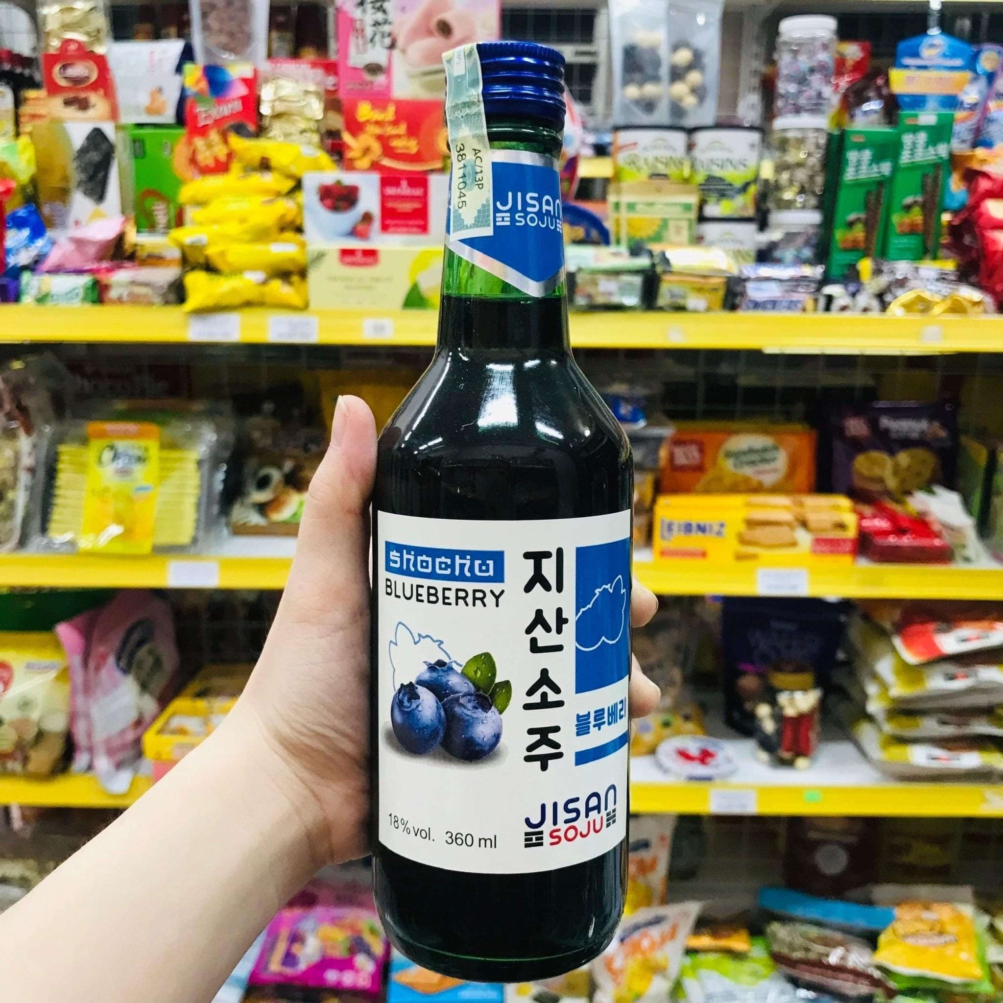 Jisan soju hàn quốc vị trái cây - 360ml