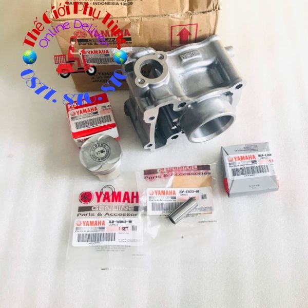 Bộ nòng piston bạc NVX 125cc Zin Yamaha Indonesia