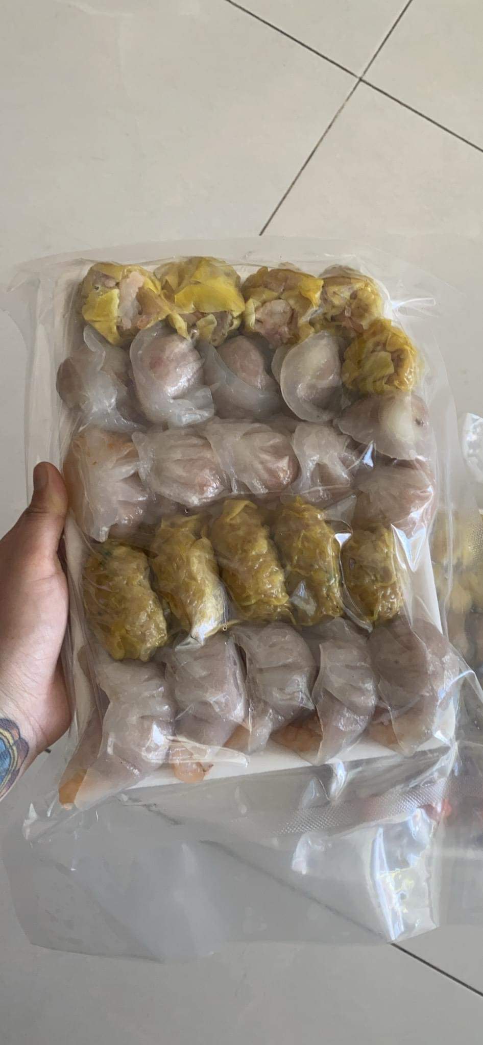 Há cảo tôm, thịt các loại - 900g 24 viên