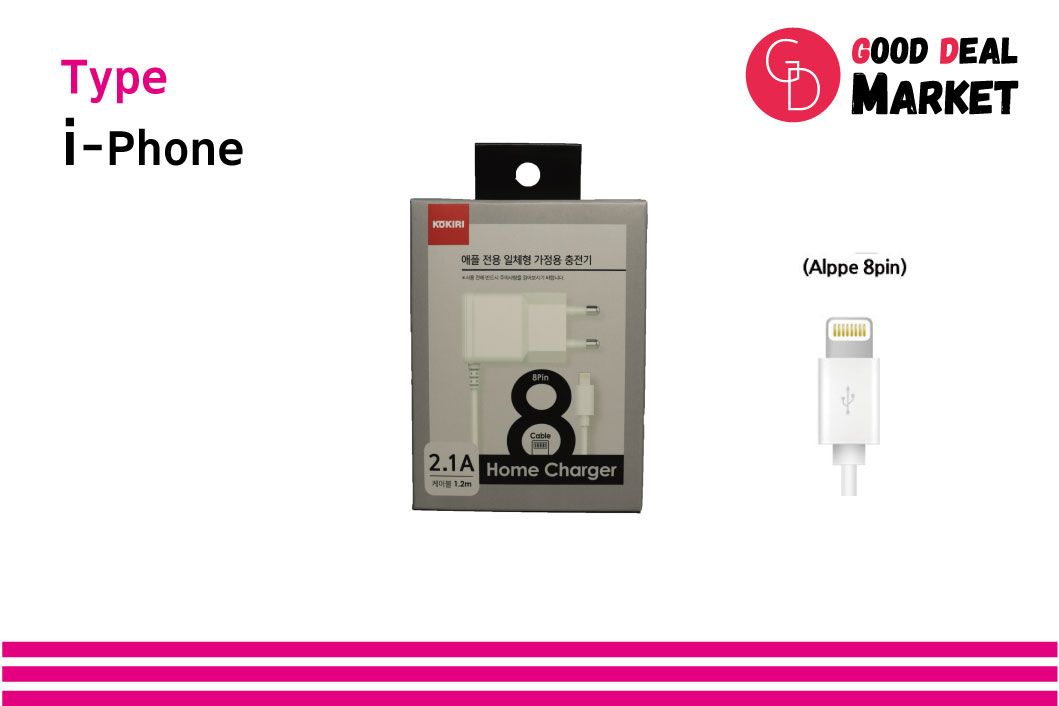 Sạc liền dây Type-C/ Android 5Pin/ Iphone 8Pin