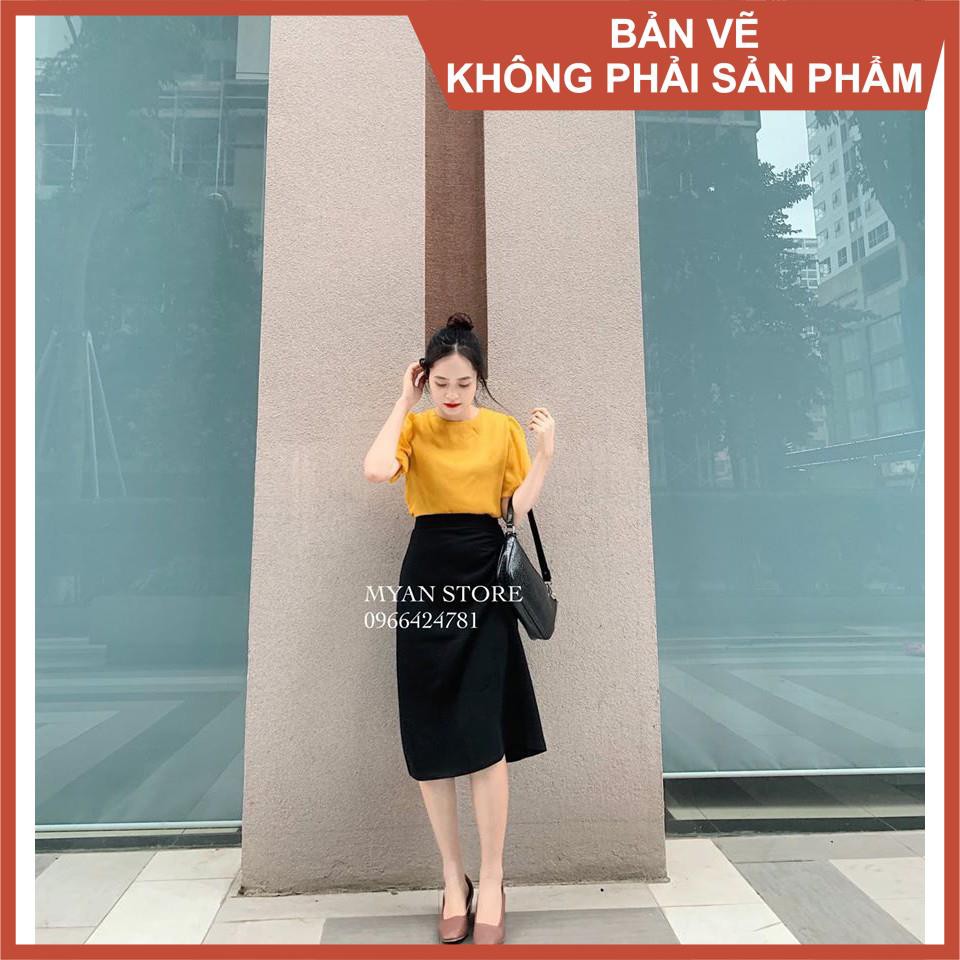 Rập giấy mã 954 - rập chân váy dáng A (Bản vẽ) (BẢN VẼ)