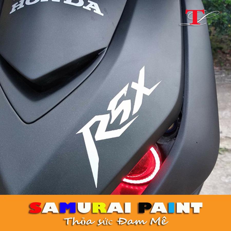 Sơn samurai - Chai sơn samurai màu đen nhám 109A