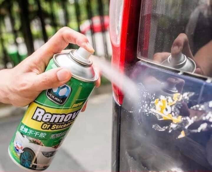 Bình Xịt Tẩy Keo ĐA NĂNG 450ML - Làm sạch keo 3M, băng dính, keo dán trên mọi bề mặt hiệu quả