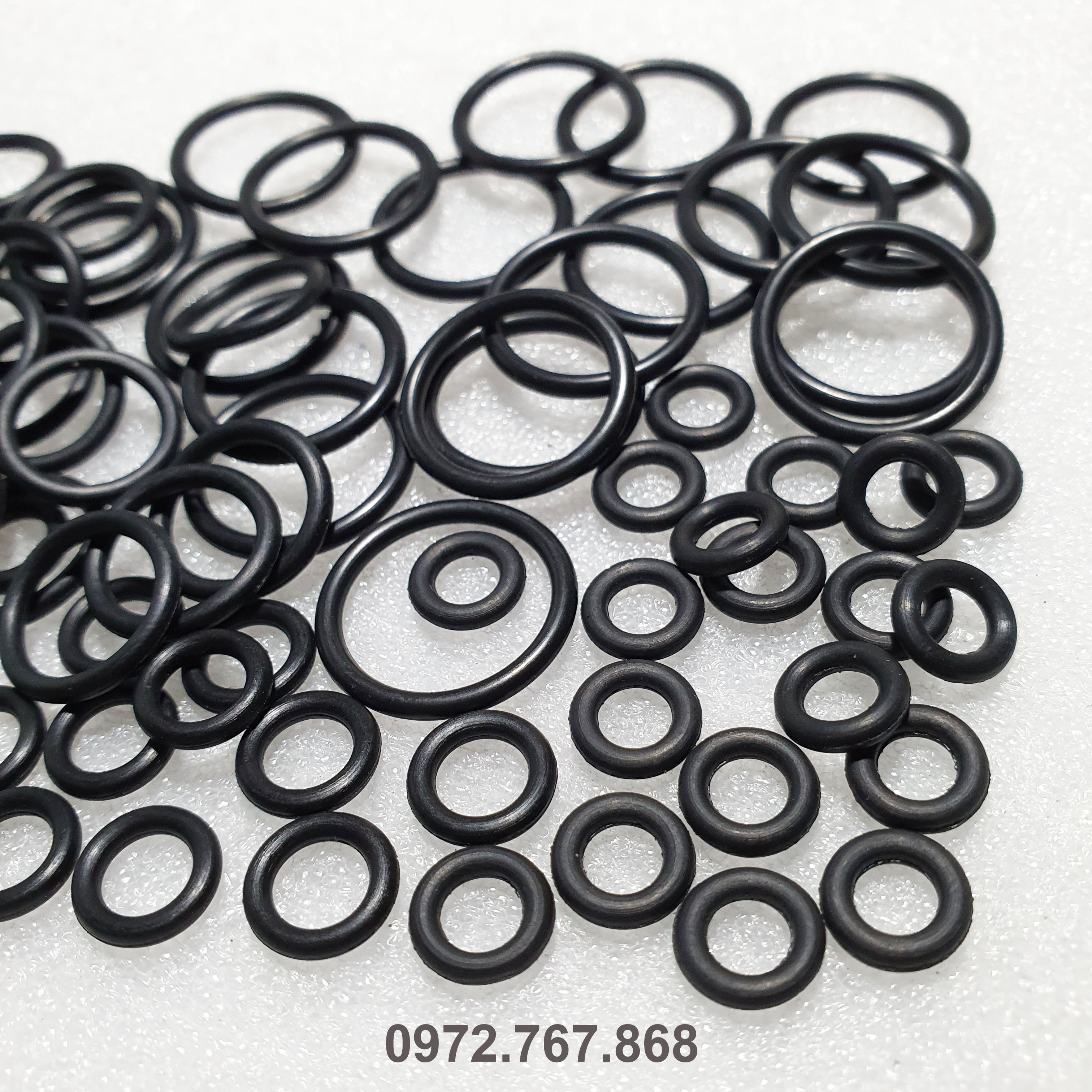 Gioăng cao su tròn 8*2mm (100 cái)