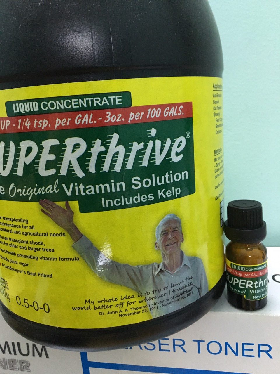 sản phẩm chăm sóc hoa lan và cây trồng superthrive lọ 10ml