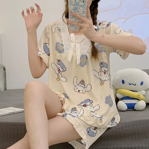 Đồ Bộ Ngủ Thun Sữa Cotton Siêu Dễ Thương