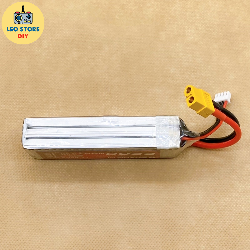 Pin Shangyi Lipo 3s 2200mAh 45C jack cắm XT60