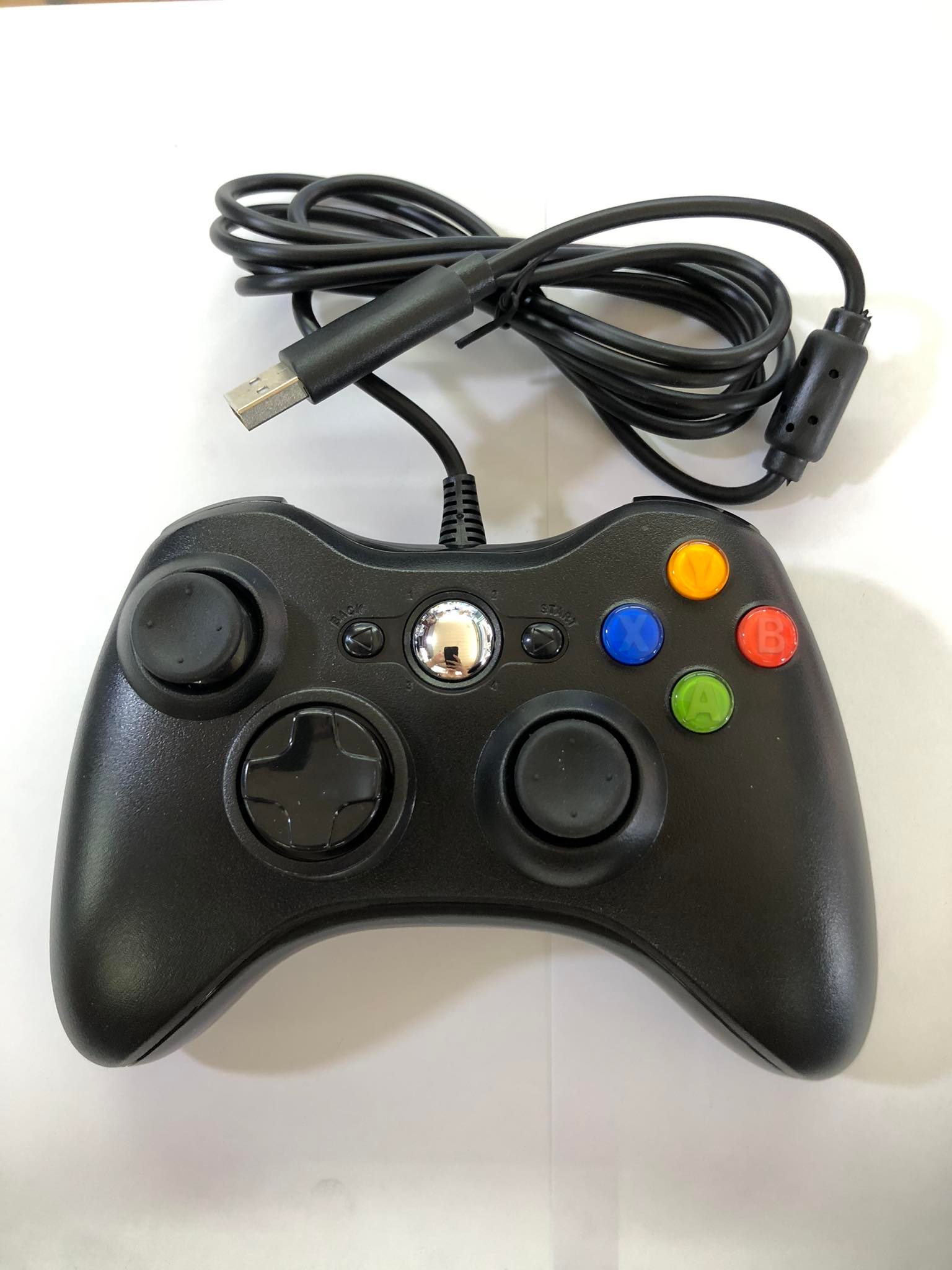 Tay cầm game đơn rung usb-360 có dây kiểu dáng xbox cực pro