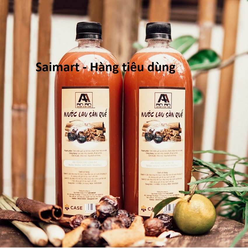 Nước lau sàn thảo mộc quế An An