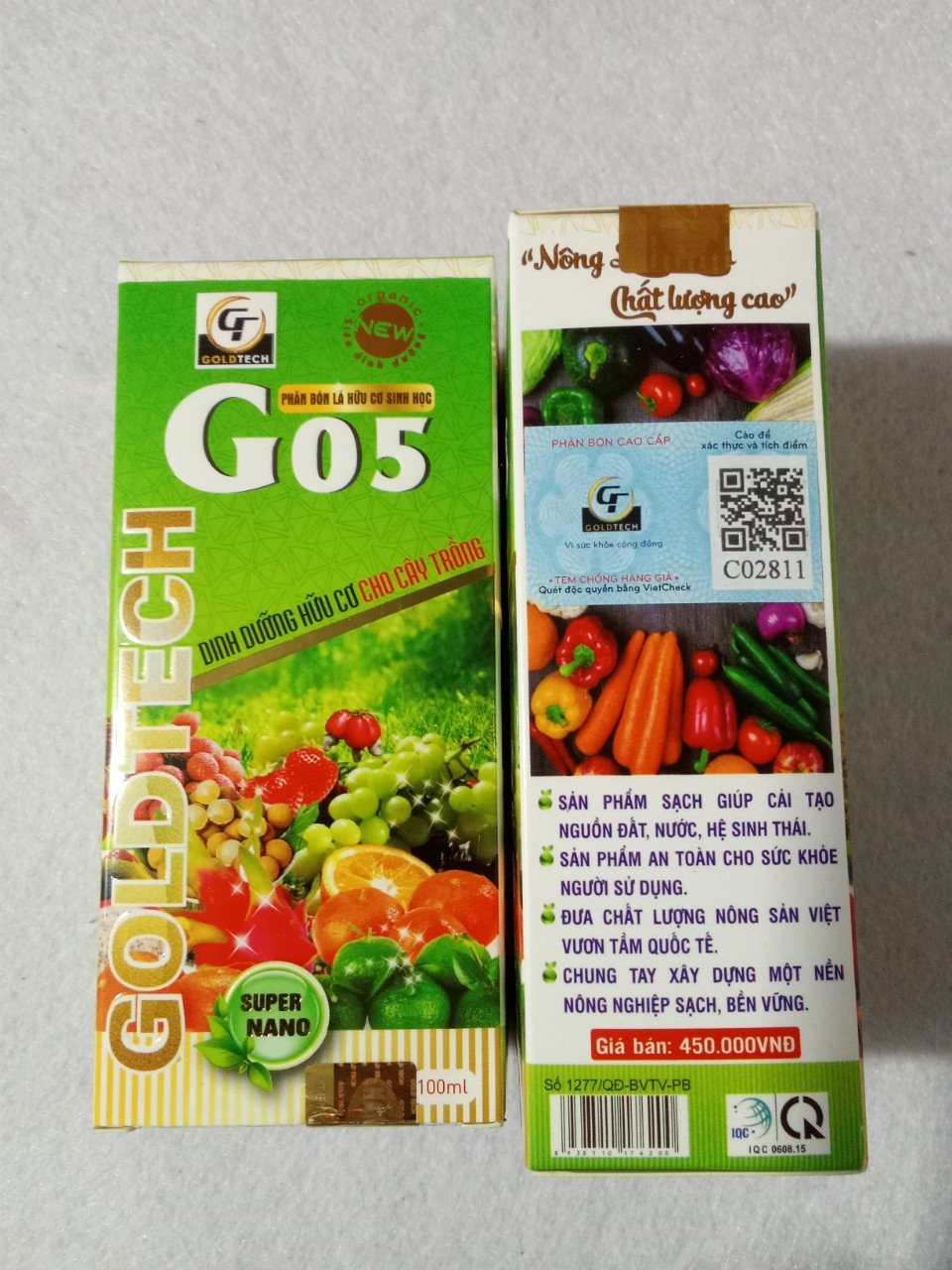 Phân bón hữu cơ sinh học Goldtech Go5 Sử dụng cho cây lúa
