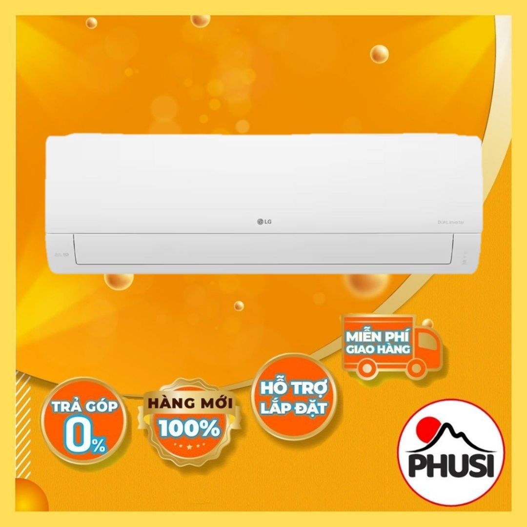 [Trả góp 0%]Máy Lạnh LG Inverter 17000 BTU V18WIN1 - HÀNG CHÍNH HÃNG  - BẢO HÀNH 2 NĂM Chế độ ngủ đêm tránh buốt Chức năng tự chẩn đoán lỗi