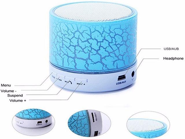 [HCM]Loa mini bluetooth - led nháy theo nhạc